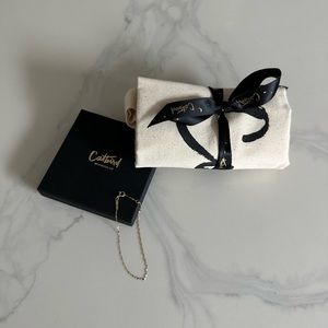 Catbird Yellow Gold Tinsel Bracelet